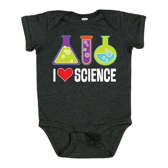 Inktastic I Love Science Chemistry Teacher Boys or Girls Baby Bodysuit
