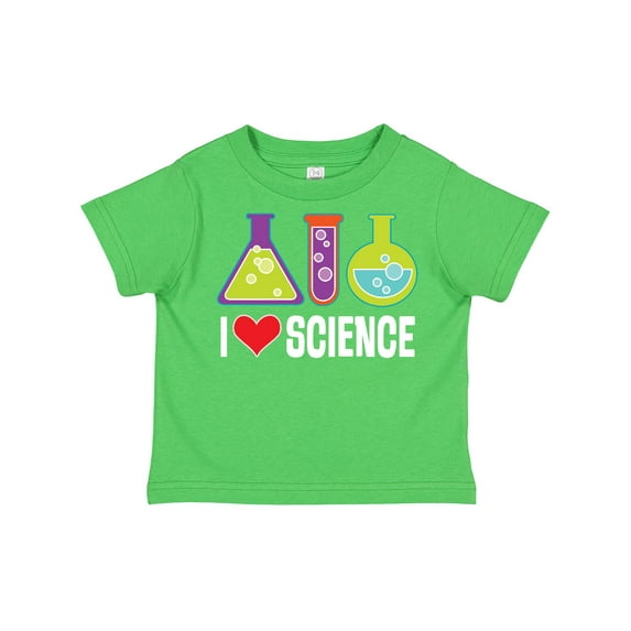 Inktastic I Love Science Chemistry Teacher Boys or Girls Toddler T-Shirt