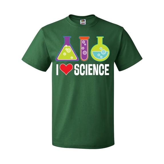 Inktastic I Love Science Chemistry Teacher T-Shirt