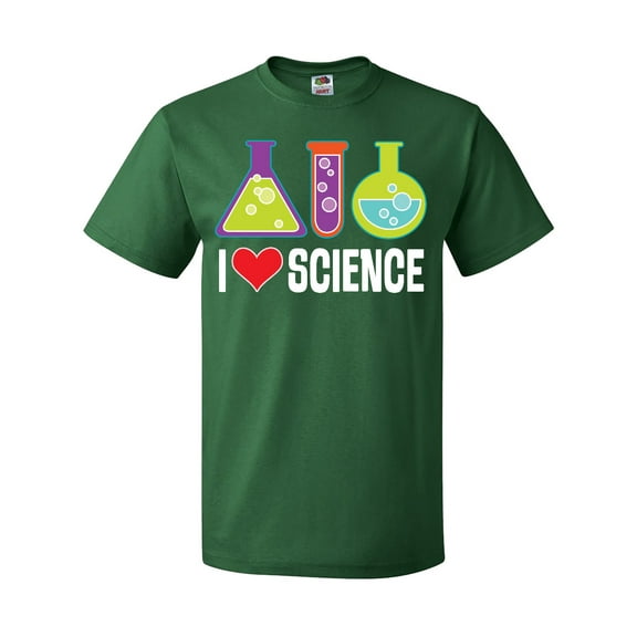 Inktastic I Love Science Chemistry Teacher T-Shirt
