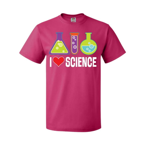 Inktastic I Love Science Chemistry Teacher T-Shirt