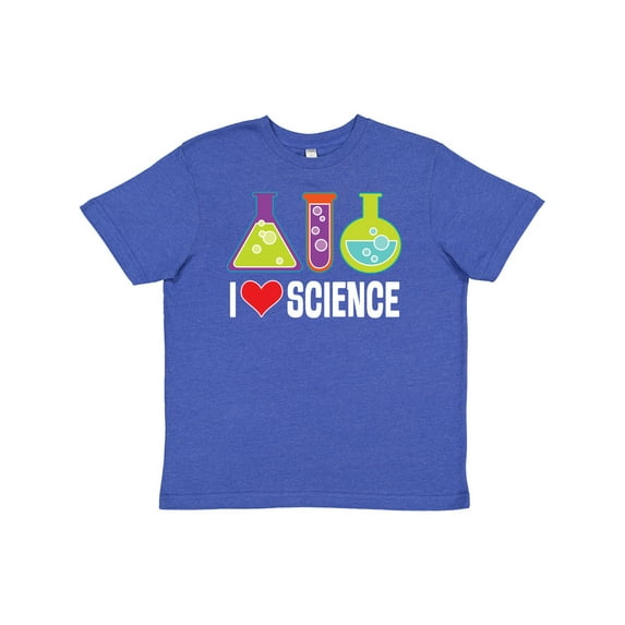Inktastic I Love Science Chemistry Teacher Youth T-Shirt