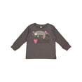 thumbnail image 1 of Inktastic I Love Sloths Girls Long Sleeve Toddler T-Shirt, 1 of 5