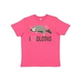 thumbnail image 1 of Inktastic I Love Sloths Youth T-Shirt, 1 of 5
