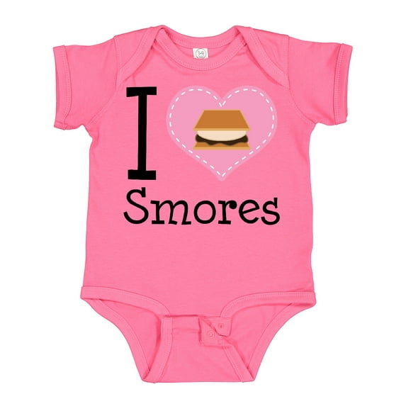 Inktastic I Love Smores Girls Baby Bodysuit
