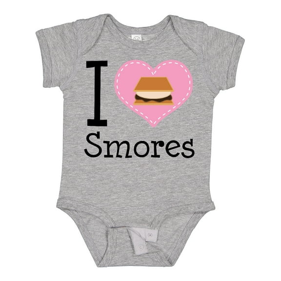 Inktastic I Love Smores Girls Baby Bodysuit