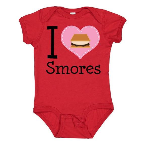 Inktastic I Love Smores Girls Baby Bodysuit