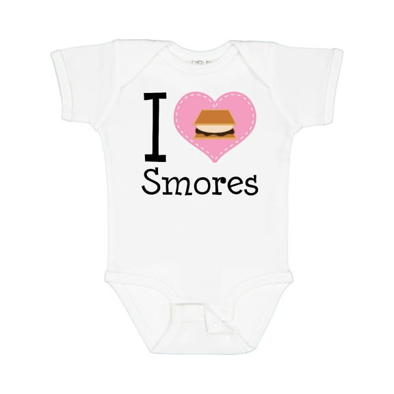 Inktastic I Love Smores Girls Baby Bodysuit