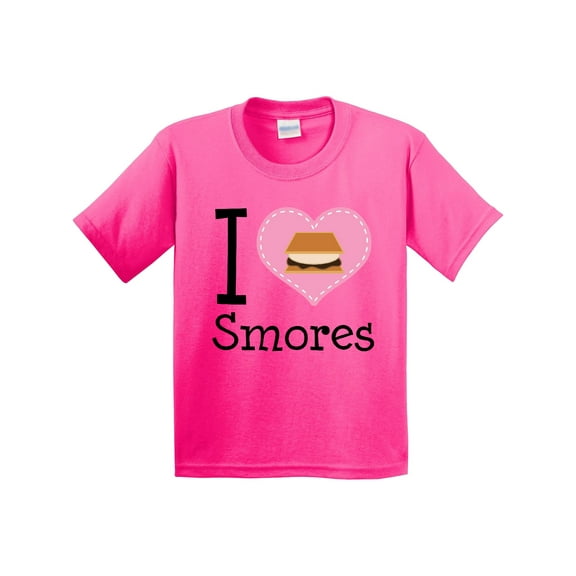 Inktastic I Love Smores Youth T-Shirt