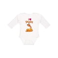 thumbnail image 1 of Inktastic I Love Snakes Boys or Girls Long Sleeve Baby Bodysuit, 1 of 5