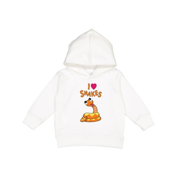 Inktastic I Love Snakes Toddler Hoodie