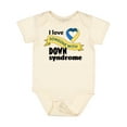 thumbnail image 1 of Inktastic I Love Someone with Down Syndrome Boys or Girls Baby Bodysuit, 1 of 5