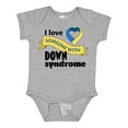 thumbnail image 1 of Inktastic I Love Someone with Down Syndrome Boys or Girls Baby Bodysuit, 1 of 5