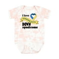thumbnail image 1 of Inktastic I Love Someone with Down Syndrome Boys or Girls Baby Bodysuit, 1 of 5