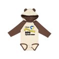 thumbnail image 1 of Inktastic I Love Someone with Down Syndrome Boys or Girls Long Sleeve Baby Bodysuit, 1 of 5