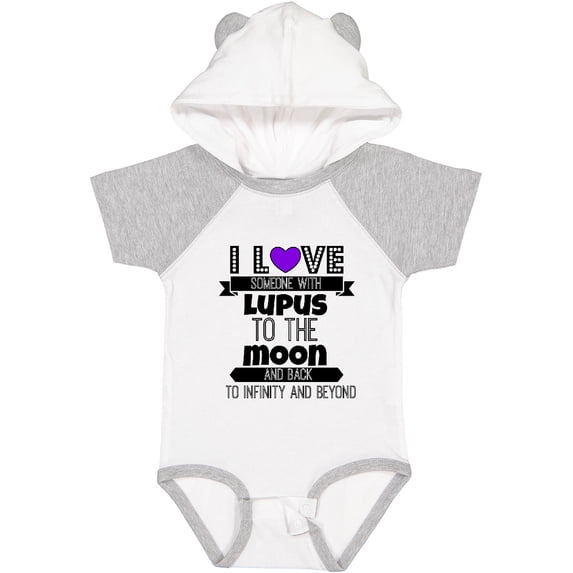 Inktastic I Love Someone with Lupus Boys or Girls Baby Bodysuit