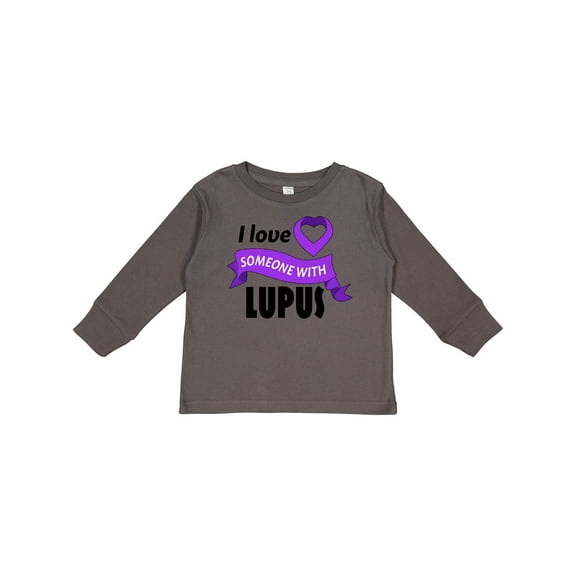 Inktastic I Love Someone with Lupus Boys or Girls Long Sleeve Toddler T-Shirt