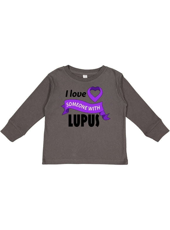 Inktastic I Love Someone with Lupus Boys or Girls Long Sleeve Toddler T-Shirt