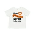 thumbnail image 1 of Inktastic I Love Someone with Multiple Sclerosis Orange Heart Ribbon Boys or Girls Toddler T-Shirt, 1 of 5