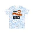 thumbnail image 1 of Inktastic I Love Someone with Multiple Sclerosis Orange Heart Ribbon T-Shirt, 1 of 5