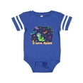 thumbnail image 1 of Inktastic I Love Space Cute Dinos and Planets Boys or Girls Baby Bodysuit, 1 of 5