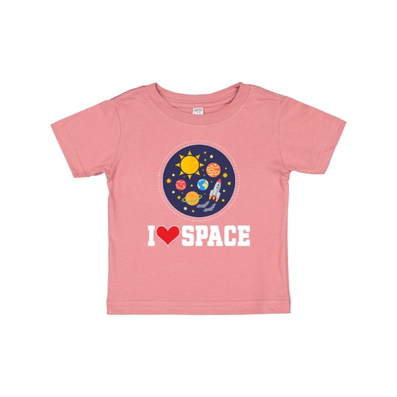 Inktastic I Love Space Rocket Ship Boys or Girls Baby T-Shirt