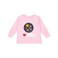 thumbnail image 1 of Inktastic I Love Space Rocket Ship Boys or Girls Long Sleeve Toddler T-Shirt, 1 of 5