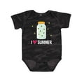 thumbnail image 1 of Inktastic I Love Summer Cute Fireflies Boys or Girls Baby Bodysuit, 1 of 5