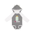 thumbnail image 1 of Inktastic I Love Summer Cute Fireflies Boys or Girls Long Sleeve Baby Bodysuit, 1 of 5