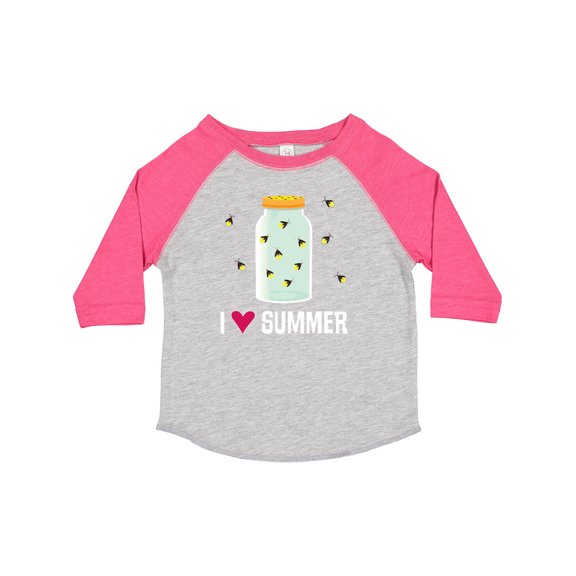 Inktastic I Love Summer Cute Fireflies Boys or Girls Toddler T-Shirt
