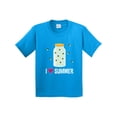 thumbnail image 1 of Inktastic I Love Summer Cute Fireflies Youth T-Shirt, 1 of 5