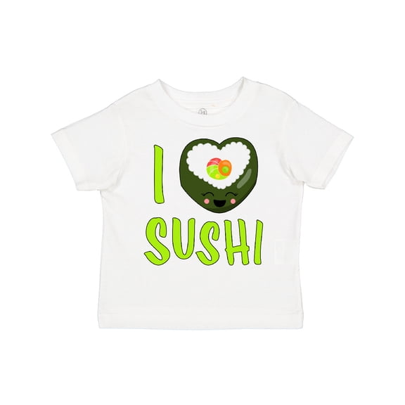 Inktastic I Love Sushi- cute Boys or Girls Toddler T-Shirt