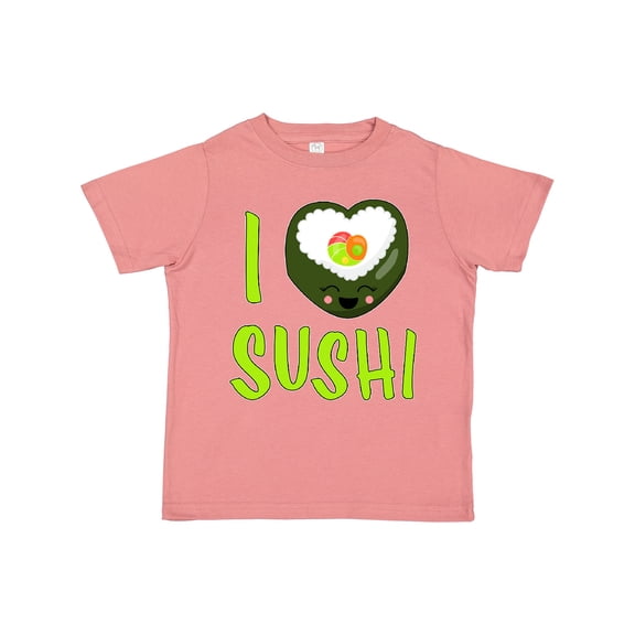 Inktastic I Love Sushi- cute Boys or Girls Toddler T-Shirt