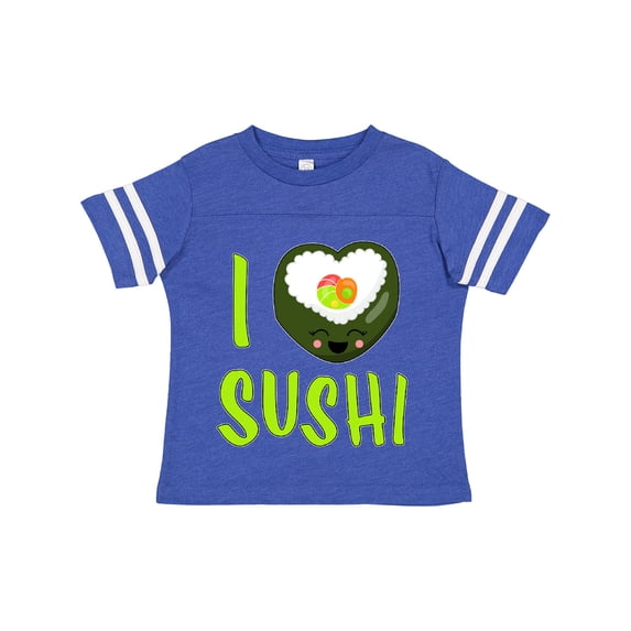 Inktastic I Love Sushi- cute Boys or Girls Toddler T-Shirt
