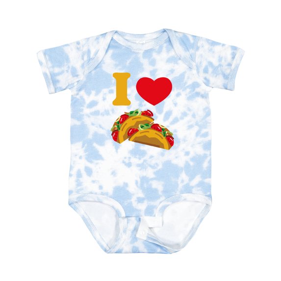 Inktastic I Love Tacos Boys or Girls Baby Bodysuit
