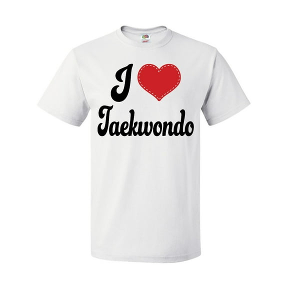 Inktastic I Love Taekwondo T-Shirt