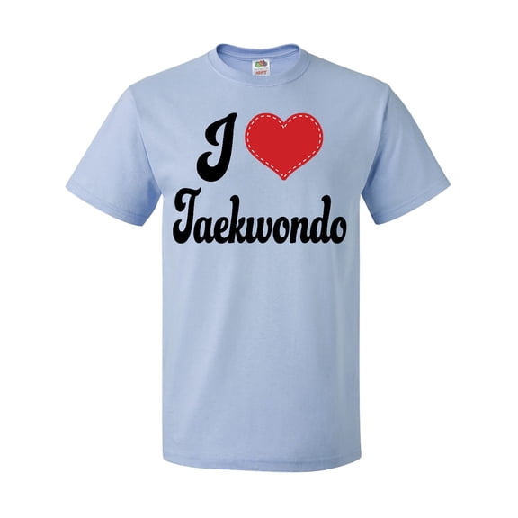 Inktastic I Love Taekwondo T-Shirt