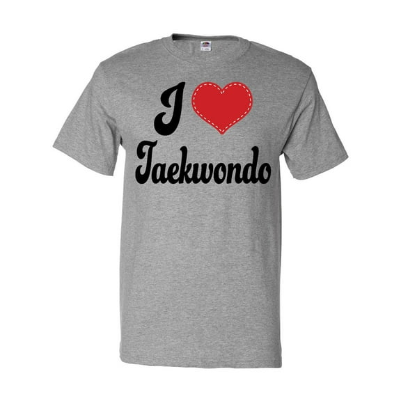 Inktastic I Love Taekwondo T-Shirt