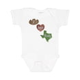 thumbnail image 1 of Inktastic I Love Texas Boys or Girls Baby Bodysuit, 1 of 5