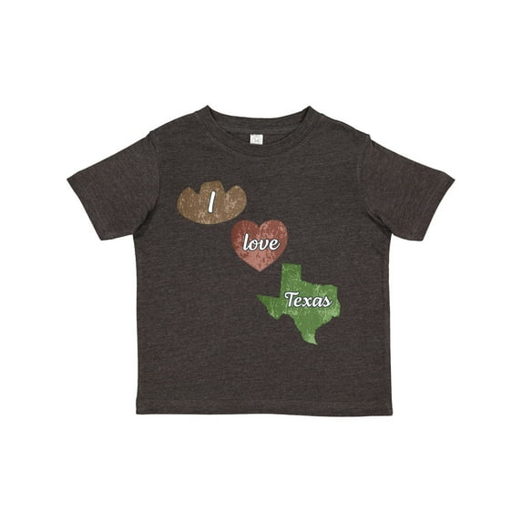 Inktastic I Love Texas Boys or Girls Toddler T-Shirt