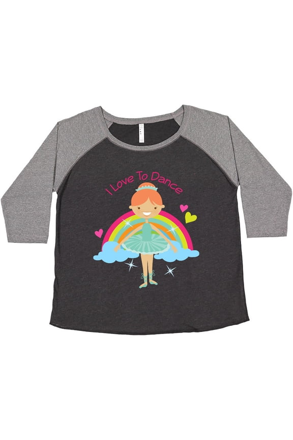 I Love To Dance Ballet Women's Plus Size T-Shirt