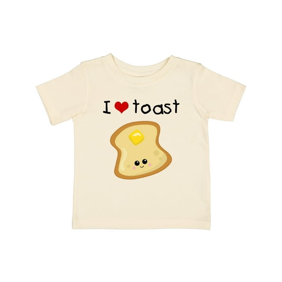 Inktastic I Love Toast Boys or Girls Baby T-Shirt