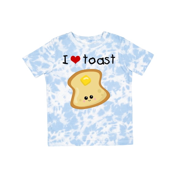 Inktastic I Love Toast Boys or Girls Toddler T-Shirt