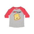 thumbnail image 1 of Inktastic I Love Toast Boys or Girls Toddler T-Shirt, 1 of 5