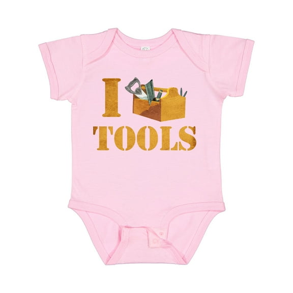 Inktastic I Love Tools Boys or Girls Baby Bodysuit