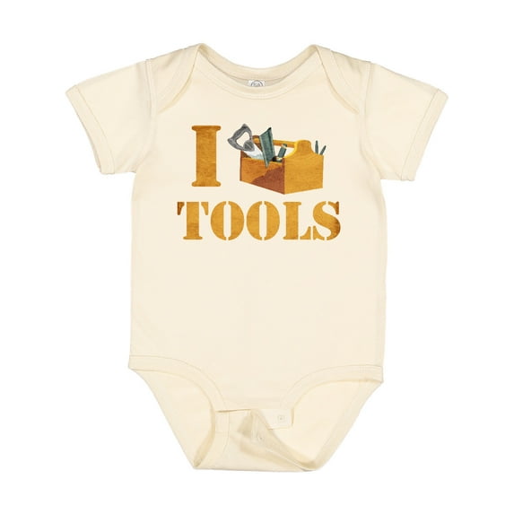 Inktastic I Love Tools Boys or Girls Baby Bodysuit