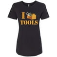 thumbnail image 1 of Inktastic I Love Tools Women's T-Shirt, 1 of 5