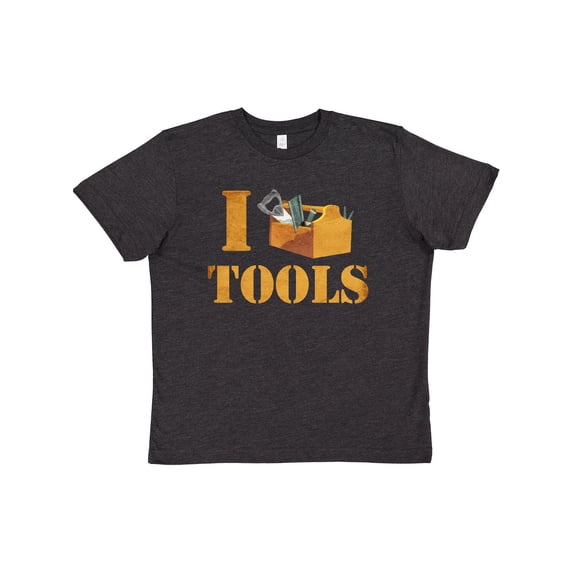 Inktastic I Love Tools Youth T-Shirt