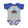 thumbnail image 1 of Inktastic I Love Trains Boys or Girls Baby Bodysuit, 1 of 5