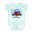 thumbnail image 1 of Inktastic I Love Trains Boys or Girls Baby Bodysuit, 1 of 5